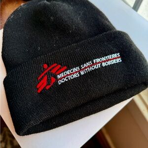 Black Beanie for Humanitarian Aid